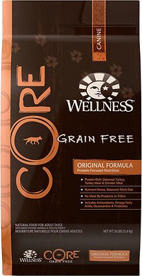 Wellness Core Grain Free Natural Puppy Health Chicken Turkey Recipe Dry Dog Food Petflow