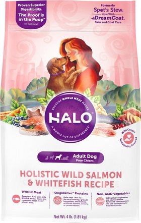 halo dry dog food