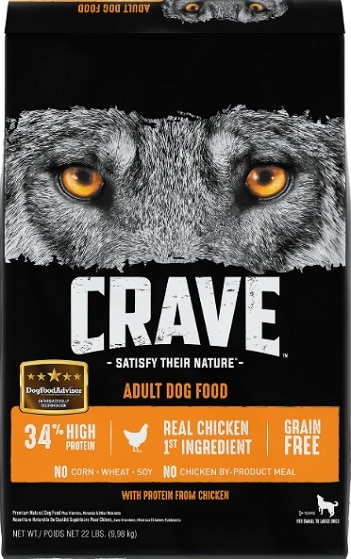 crave pate dog food